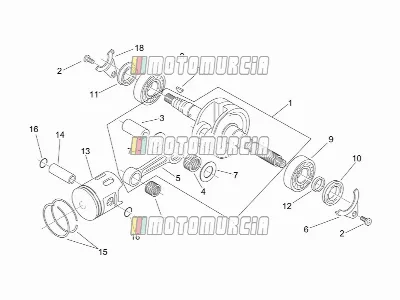 Engine » Crankshaft - Piston
