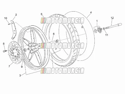 Cadre » roue avant