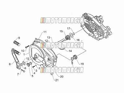 Kick-start Lev.cpl-clutch Cov.
