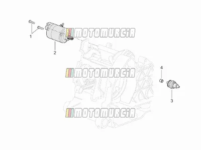Startmotor - ontstekingsunit