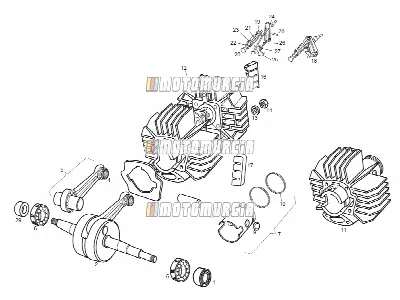 Cylindre - culasse - piston