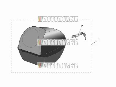 Accessoires » selon - top/cases, valises latérales