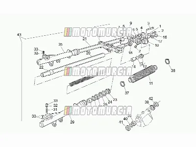 Fourche avant <km111999