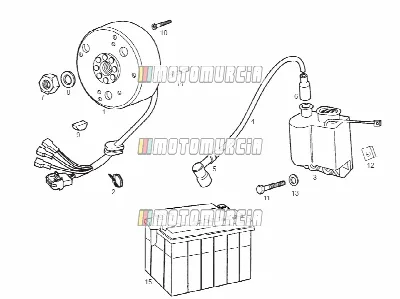 Cdi magneet assy