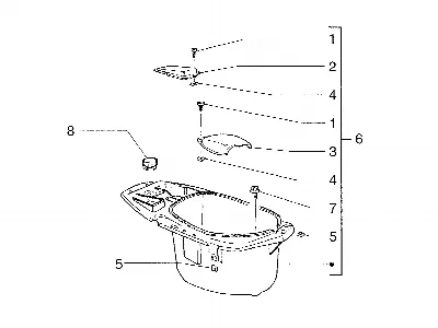 Compartiment pour casque