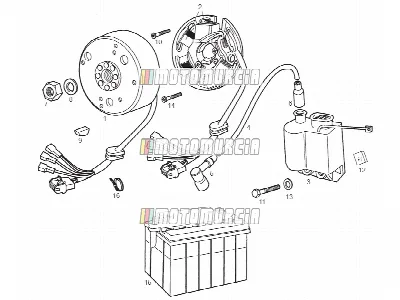 Cdi magneet assy