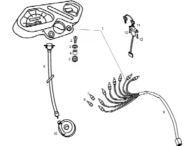 Tachometer und Komponenten
