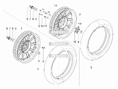 Roue arrière