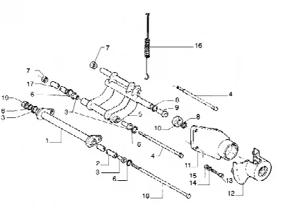 Bras oscillant