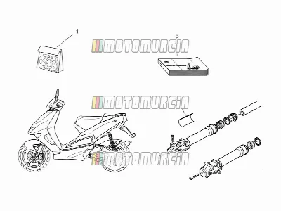Jeu de décalcomanies techniques