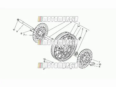 Roue avant