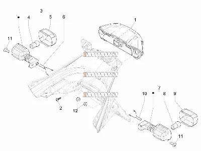 Faros traseros - luces direccionales