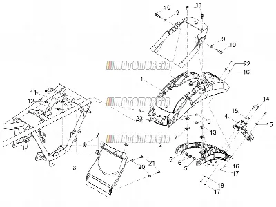 Rear Mudguard