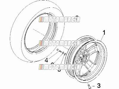 Roue avant