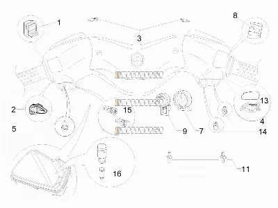 Sélecteurs - interrupteurs - boutons
