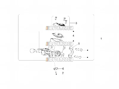 Maître cylindre avant