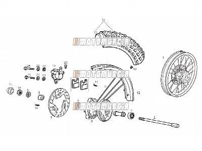 Roda dianteira