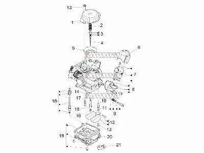 Composants du carburateur