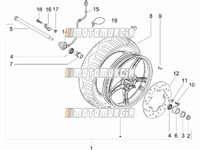 Roue avant