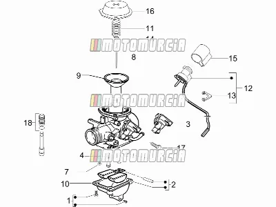 Componenti del carburatore