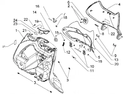 Case superior frontal
