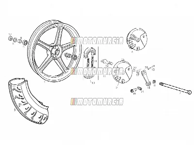Roue avant