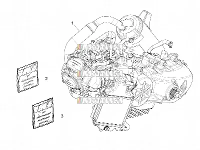 Motor, montage