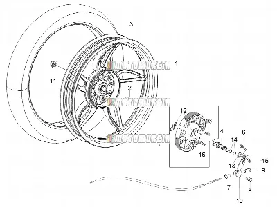 Roues » roue arrière