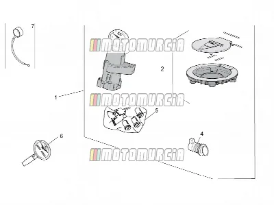 Kit de quincaillerie de serrure