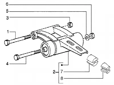 Bras oscillant
