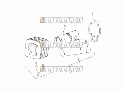 Motor »cilinder met zuiger