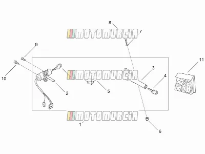 Aufkleber- und Schloss-Hardware-Kit