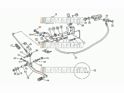 Hinterradbremse M.Zyl. mod.group