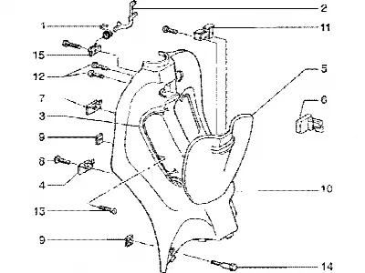 Handschoenenkastje vooraan
