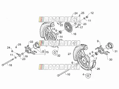 Wheels-brakes