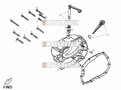 Variator Carter Cover