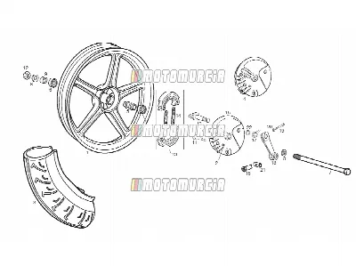 Roue avant