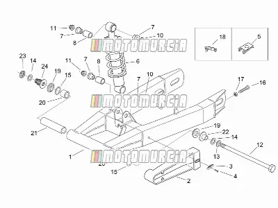 Swing Arm - Shock Absorber