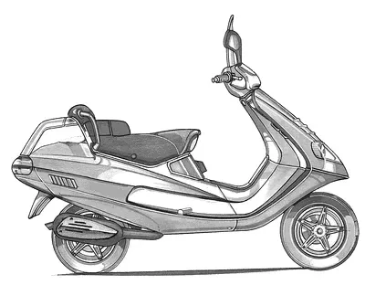 Piaggio Hexagon 150