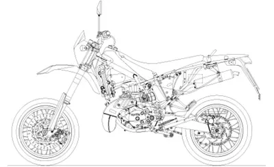 Aprilia MX 125 SuperMotard 2006