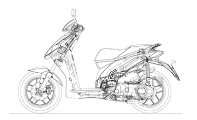 Aprilia Sport City ONE 125 4T 2008