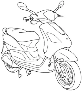 Piaggio Fly 150 (U.S.A.) 1998–2005