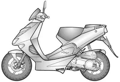 Aprilia SR 50 Street (IE+Carb.) Piaggio 2013