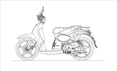 Aprilia Scarabeo 50 4T 4V 2009