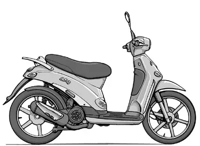 Piaggio Liberty 50 2T 1998–2005