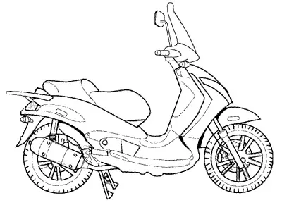 Piaggio BV 250 (U.S.A.) 1998–2005