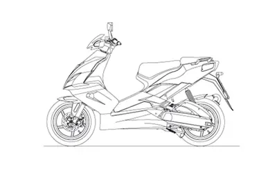 Aprilia SR 50 R + R Factory (IE+Carb.) 2012